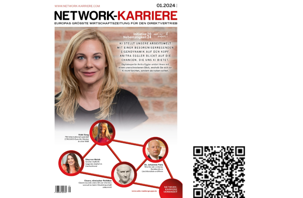 Jetzt die akuelle Januar-Ausgabe der Network-Karriere kostenlos lesen!