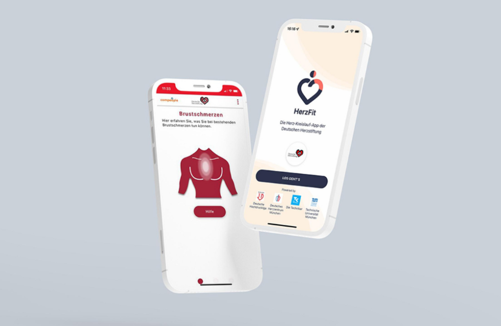 HerzFit-App bestimmt Herzalter und hilft dem Herzinfarkt vorzubeugen