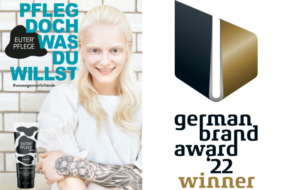 EUTERPFLEGE gewinnt bei German Brand Award